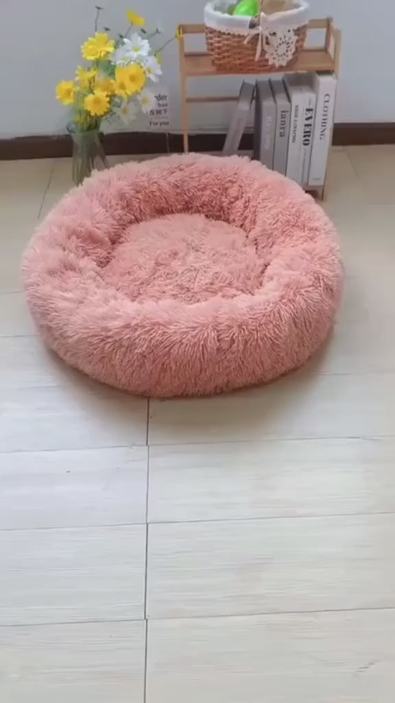 Cama Perro Grande Gris Claro 70 cm